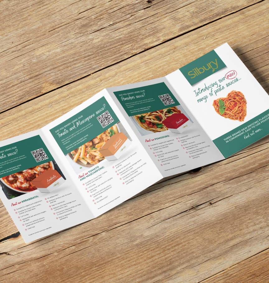 Silbury 4 Fold Brochure Mockup